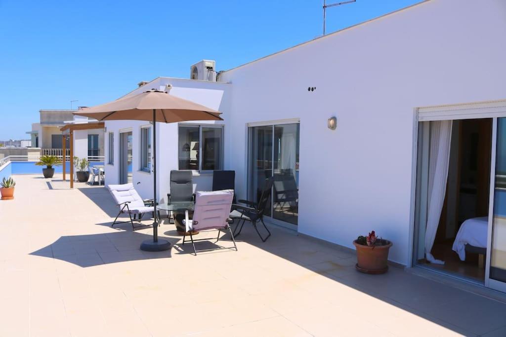 ナザレ Sitio Penthouse - Big Terrace With Sea View & Bbqヴィラ エクステリア 写真