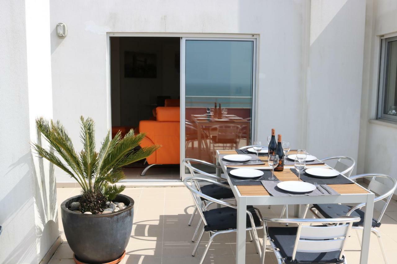 ナザレ Sitio Penthouse - Big Terrace With Sea View & Bbqヴィラ エクステリア 写真